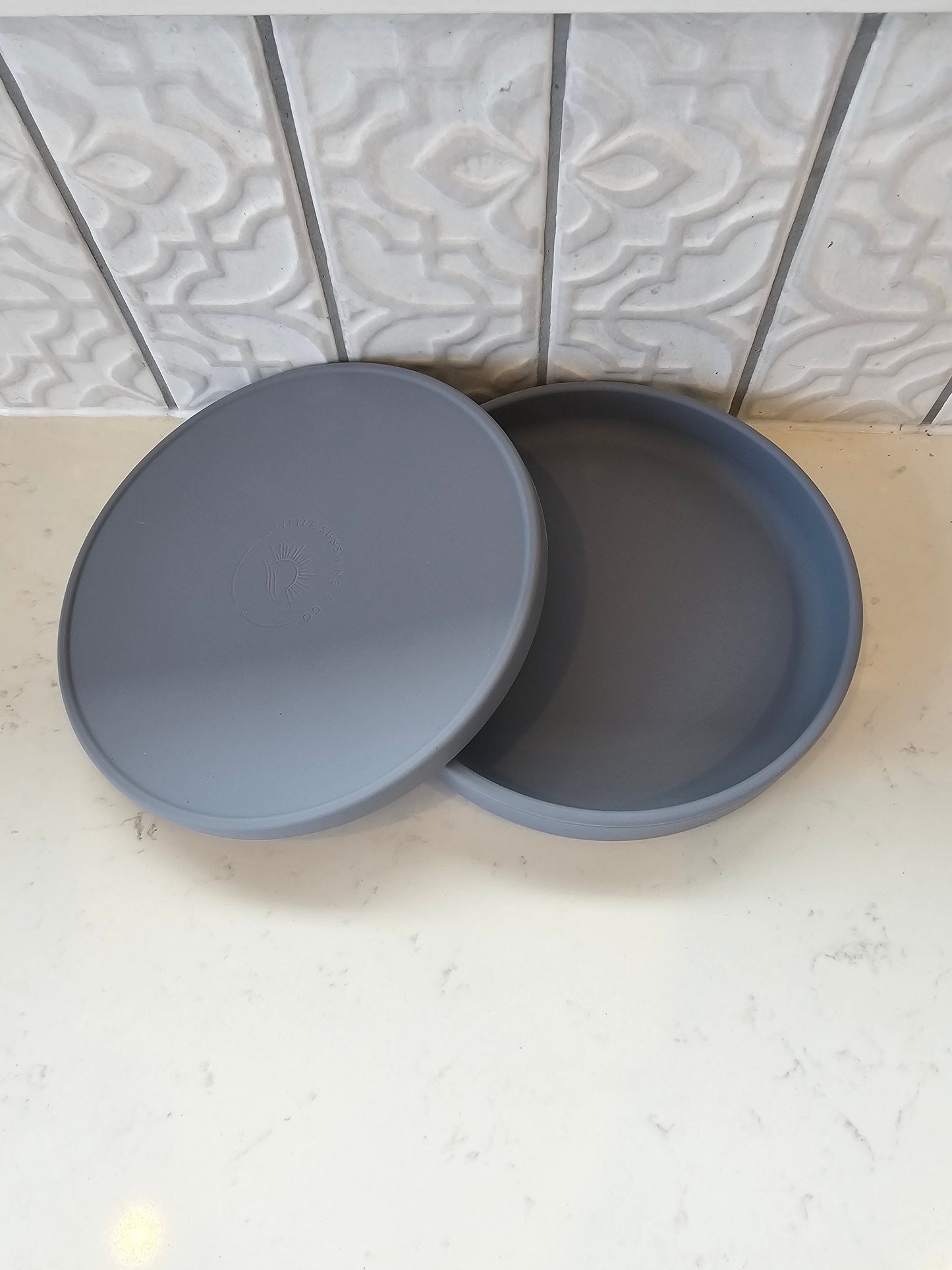 Silicone Plate with Lid