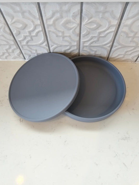 Silicone Plate with Lid
