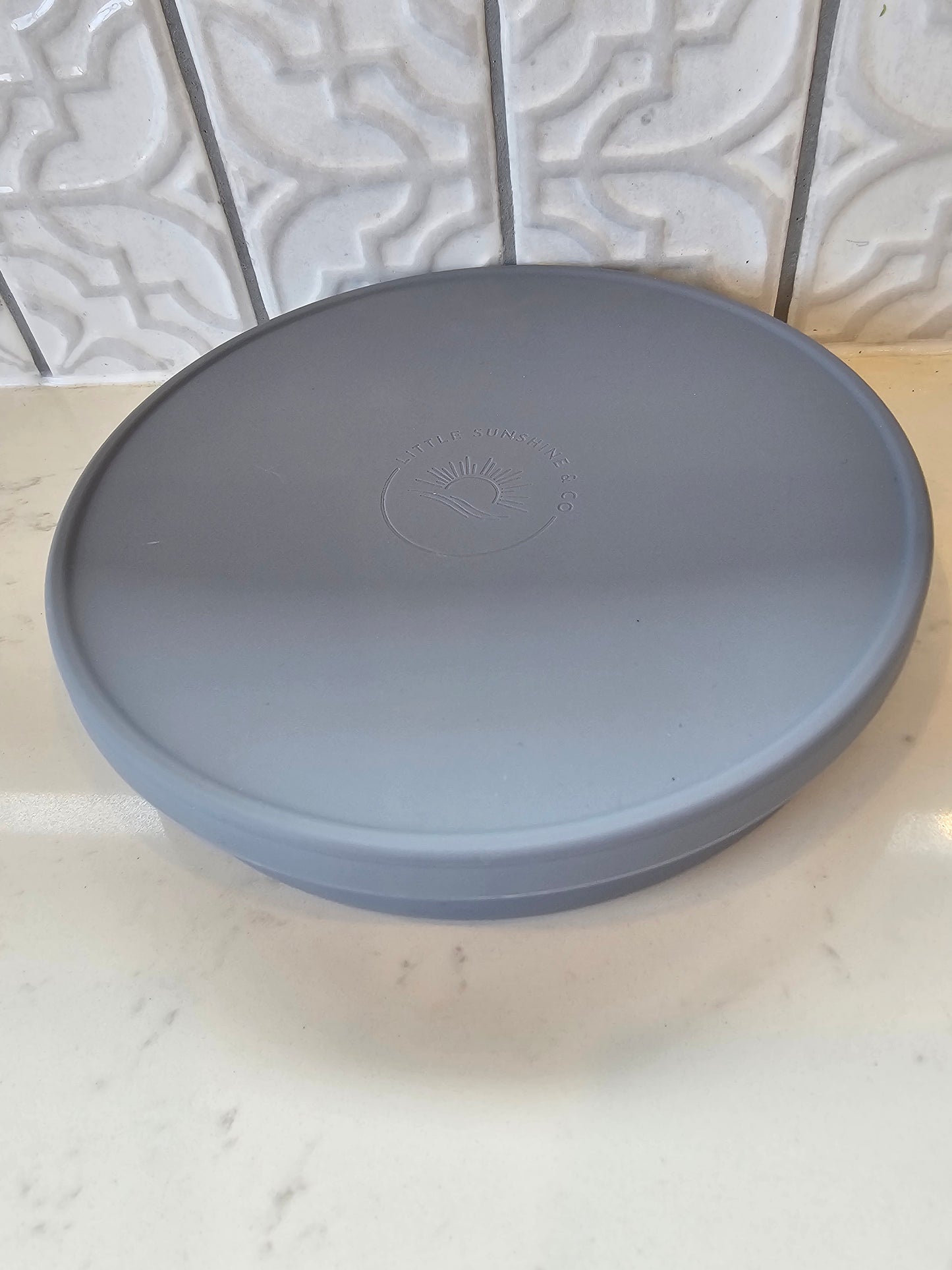 Silicone Plate with Lid